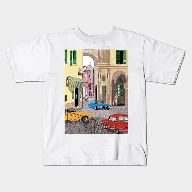 Call me by your name - Crema Kids T-Shirt by notalizard